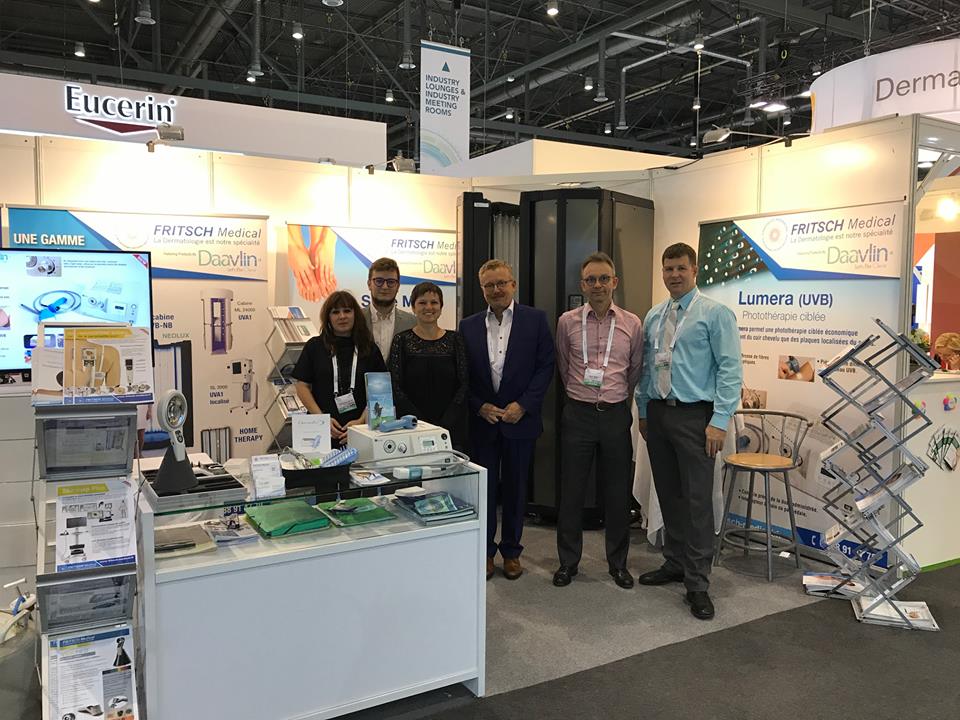DAAVLIN et FRITSCH Medical sur le congres EADV
